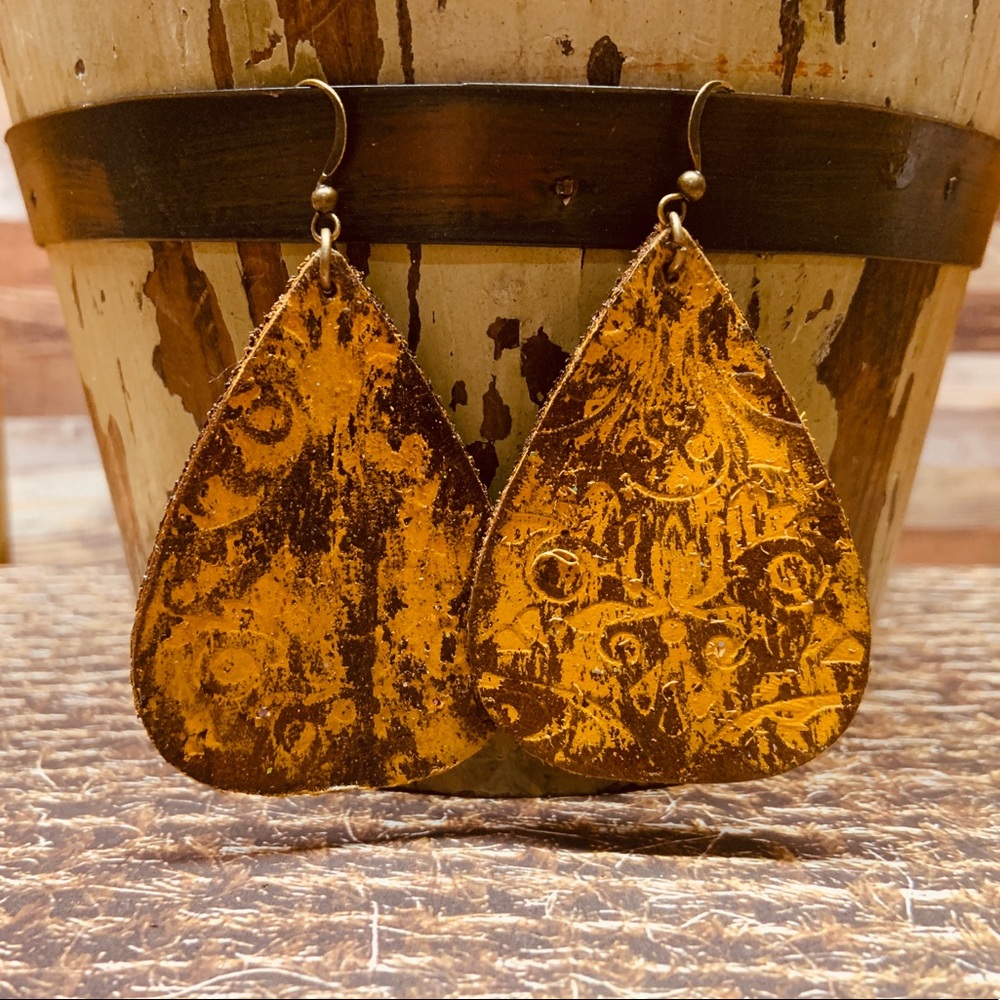Leather Earrings